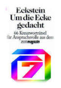ZEITmagazin, Serie, Seit, Kreuzworträtsel, Ecksteins, Ecke, Anspruchsvolle, 1971, 